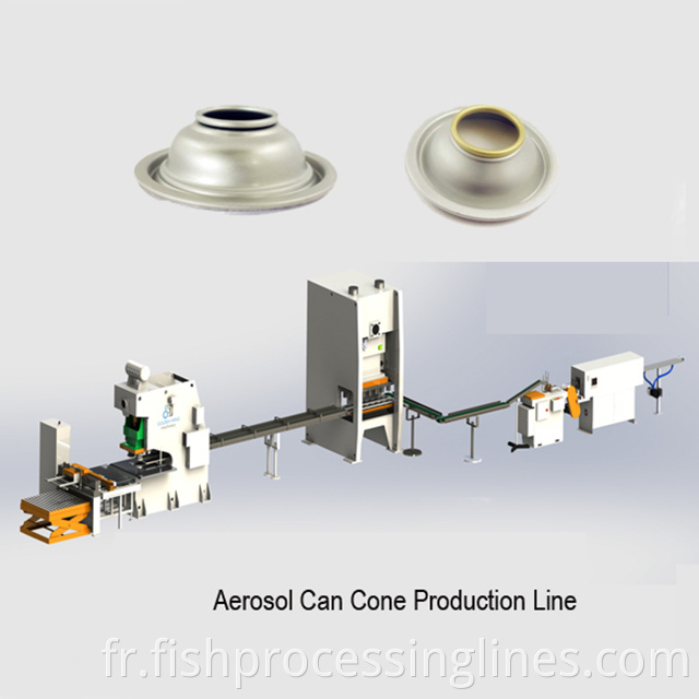 L'aérosol vide peut fabriquer une ligne de production de machine pour l'usine avec un moule en étain métallique